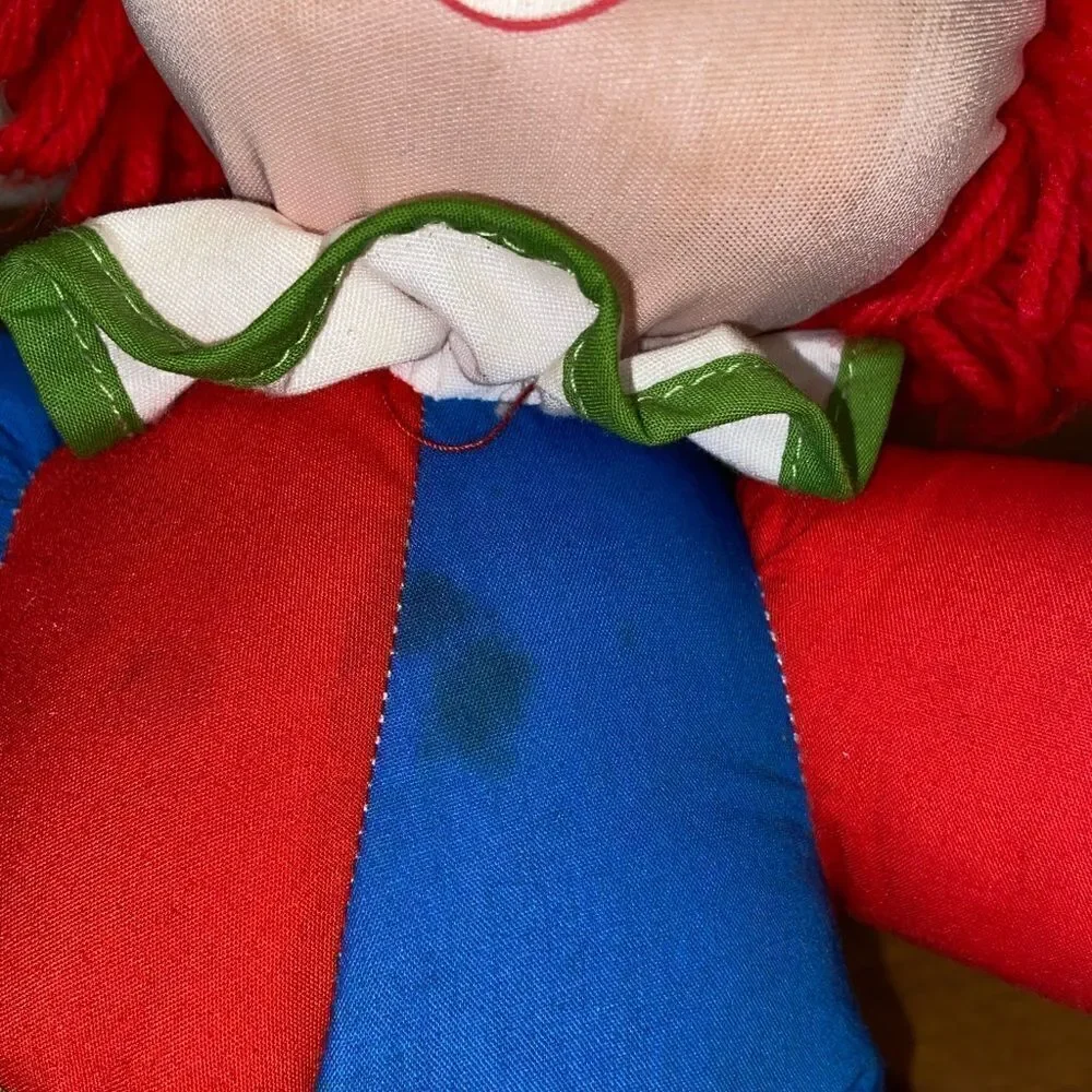 Vintage 1983 Tyco clown plush doll